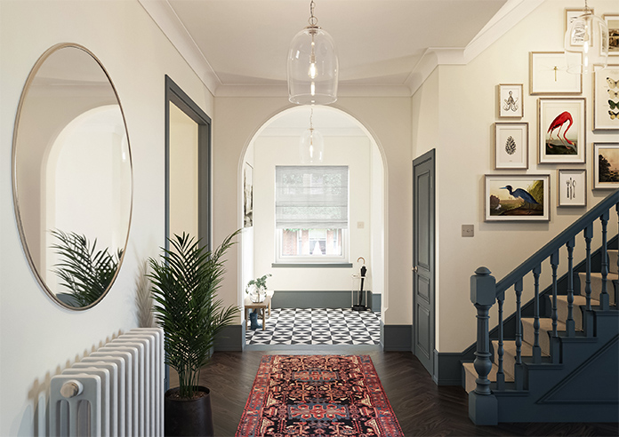 Novara Voile, Grey Skies - Roman Blind - Image 8